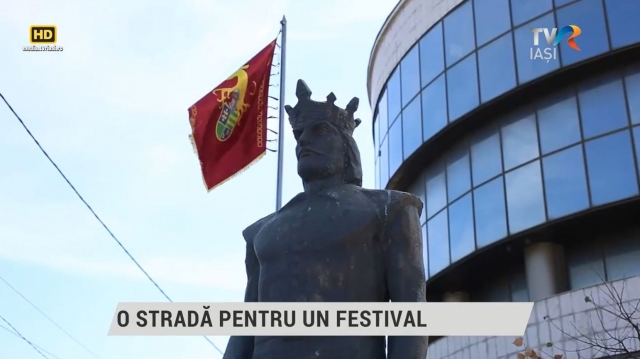 O stradă pentru un festival | VIDEO