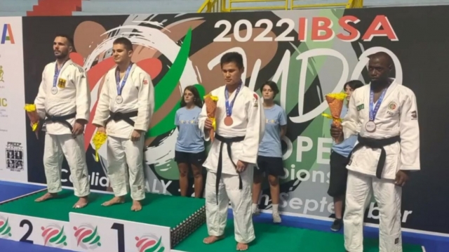 Bologa, Regele Europei la judo pentru nevăzători | VIDEO