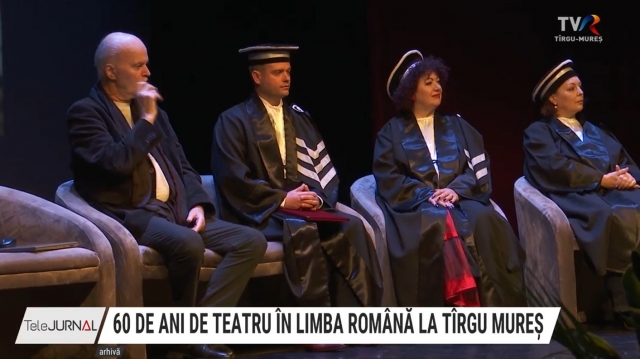 60 ani de teatru în limba română, la Târgu Mureș | VIDEO