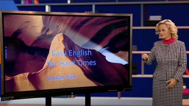 TELEȘCOALA: Limba engleză – Easy English for hard times – lesson 5 | VIDEO
