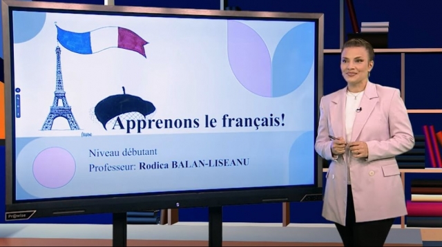 TELEȘCOALA: Limba franceză – Apprenons le français – lecţia 4