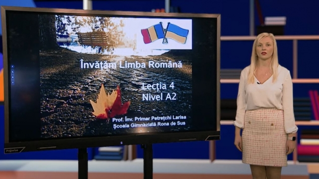 TELEȘCOALA: Limba română pentru ucraineni – lecţia 4, nivel A2 | VIDEO