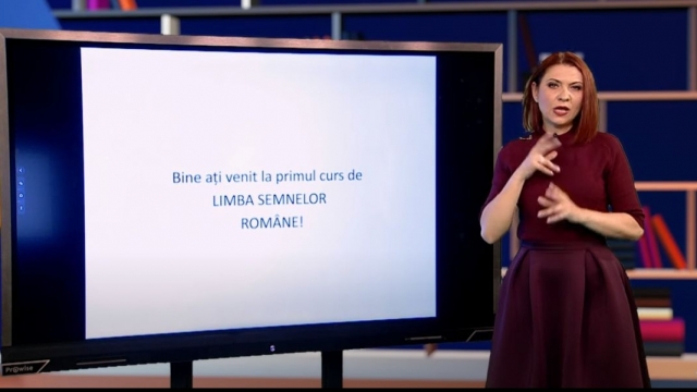 TELESCOALA: Limba semnelor române – lecţia 1 | VIDEO