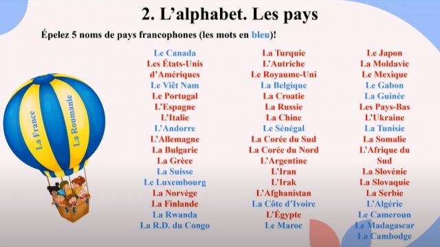 TELEȘCOALA: Limba franceză – Apprenons le français – lecţia 3 | VIDEO