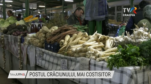 Postul Crăciunului, mai costisitor | VIDEO