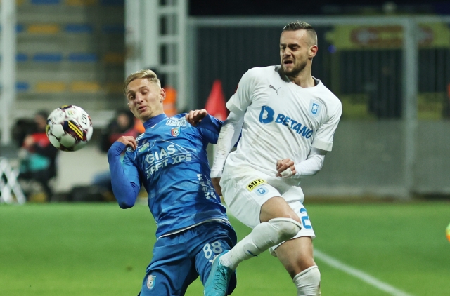 Superliga: Chindia - Universitatea Craiova 1-1, într-o restanță din etapa a 6-a