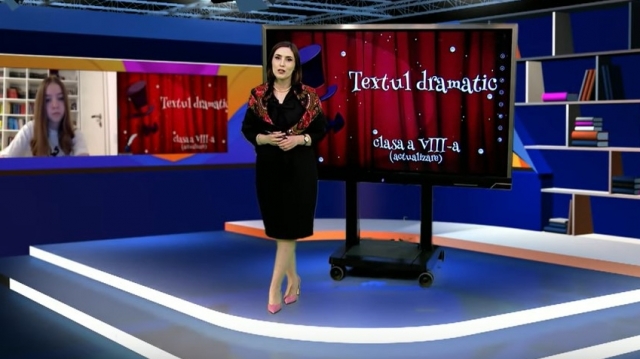 TELEȘCOALA: Limba română, a VIII-a - Textul dramatic | VIDEO