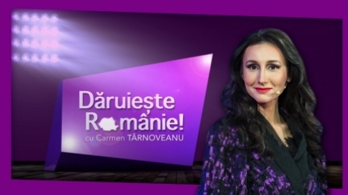 De sărbători, Carmen Târnoveanu „Dăruiește Românie” la TVR 3
