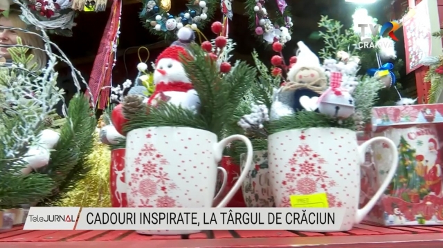 Cadouri inspirate, la Târgul de Crăciun | VIDEO