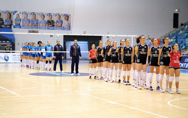 Volei feminin: Dinamo a câştigat la 'masa verde' meciul cu campioana CSM Volei Alba Blaj