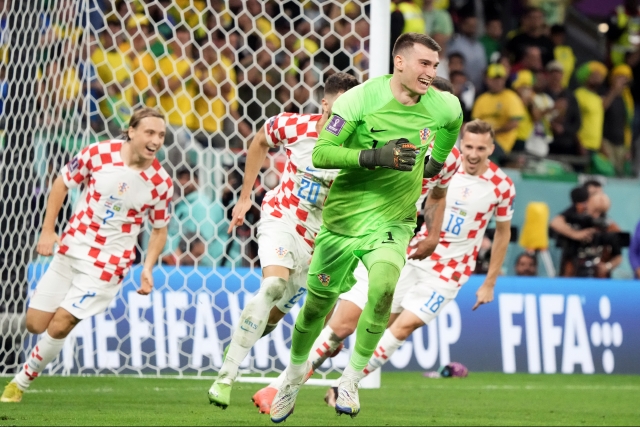 Croația – Brazilia 1-1 (4-2 la 11 m), în sferturile de finală ale Cupei Mondiale