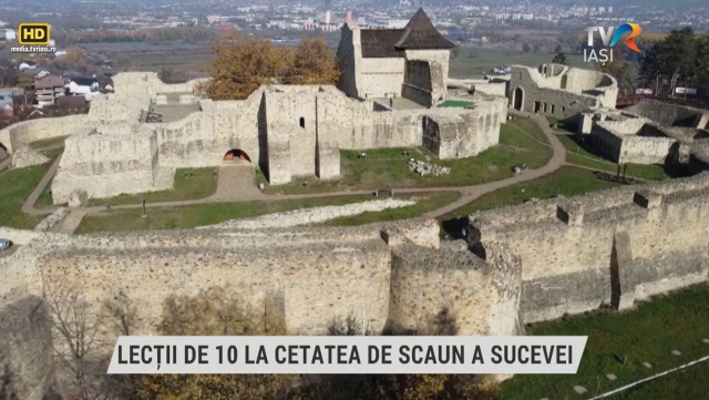 Lecții de 10 la Cetatea de Scaun a Sucevei | VIDEO