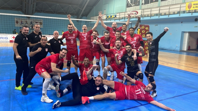 Volei masculin: Dinamo, victorioasă în deplasare în Divizia A1