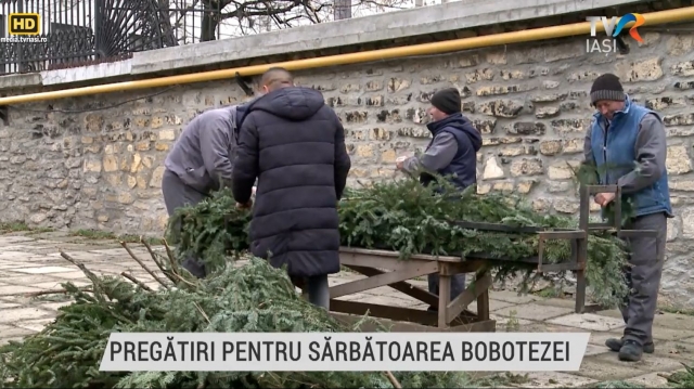 Pregătiri pentru sarbătoarea Bobotezei | VIDEO