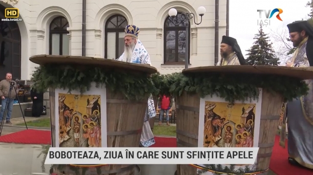 Boboteaza, ziua în care sunt sfințite apele | VIDEO