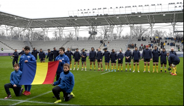 România a câştigat clar în faţa Belgiei, în Rugby Europe Championship (56-5)