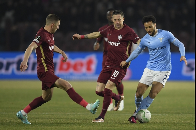 CFR Cluj eliminată din Conference League după 0-0 cu Lazio Roma