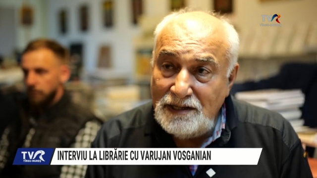 Interviu la librărie cu Varujan Vosganian | VIDEO
