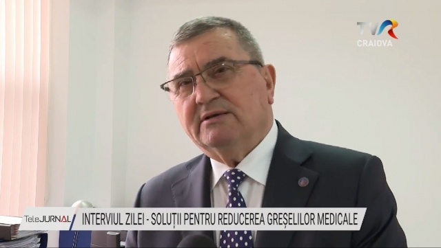 Interviul Zilei: Soluții pentru reducerea greșelilor medicale | VIDEO