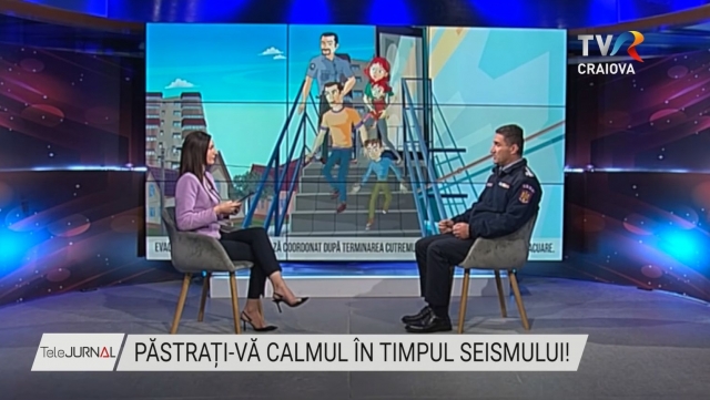 Păstrați-vă calmul în timpul seismului! | VIDEO