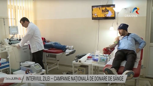 Interviul zilei: Campanie Națională de Donare de Sânge | VIDEO