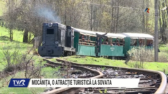 Mocanița, o atracție turistică la Sovata | VIDEO