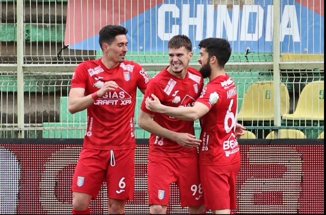 Superliga: Chindia s-a impus la Mioveni, scor 1-0, în play-out