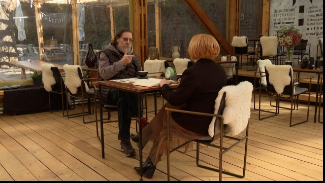 Ediție de colecție: Dan Perjovschi, în dialog cu Daniela Zeca Buzura, duminică, la „Mic dejun cu un campion” | VIDEO 