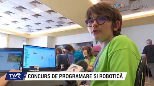 Concurs de programare și robotică | VIDEO