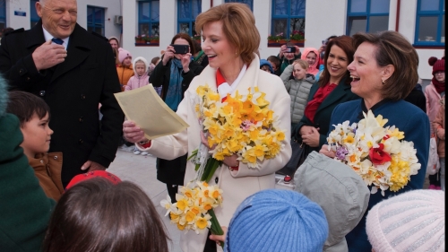 Majestatea Sa Margareta şi Principesa Sofia, în vizită prin comunitățile dunărene | VIDEO