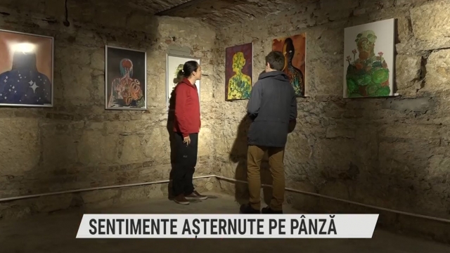 Sentimente așternute pe pânză | VIDEO