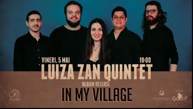 Noul album al interpretei de jazz Luiza Zan, „In my village”, lansat în direct la TVR Cultural 