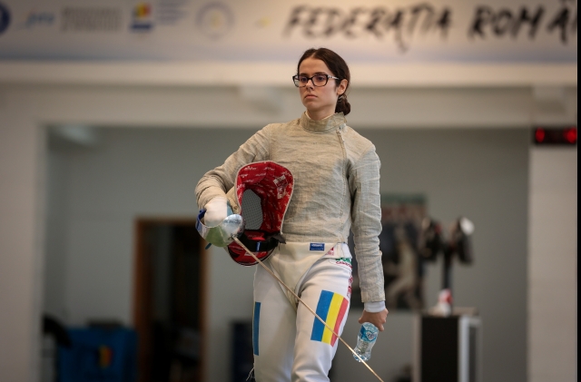 Scrimă: Sabina Martiș a cucerit medalia de argint în proba feminină de sabie la Europenele U23 de la Budapesta