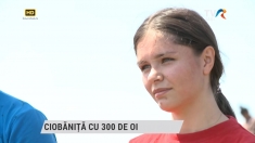 Ciobăniță cu 300 de oi | VIDEO