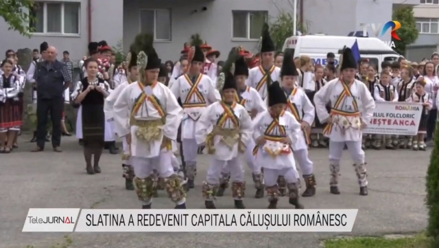 Slatina a redevenit capitala Călușului Românesc | VIDEO