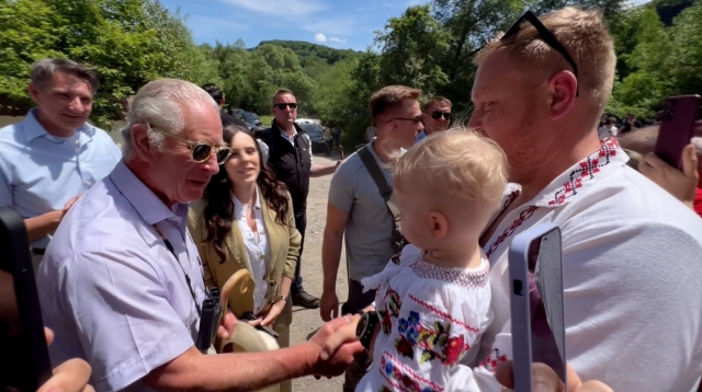 Filmul vizitei Regelui Charles al III-lea în România, la „Ora Regelui”