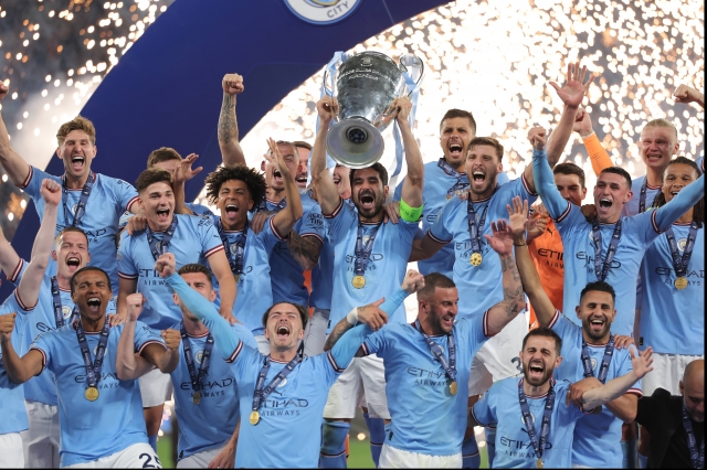 Manchester City a câștigat în premieră trofeul Ligii Campionilor, după 1-0 cu Inter Milano