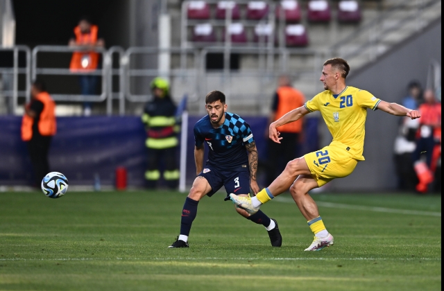 Euro U21 2023: Ucraina – Croația 2-0, în grupa B, la București