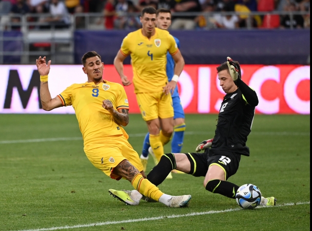 Euro U21: România – Ucraina 0-1, în grupa B, și tricolorii sunt eliminați de la Europene