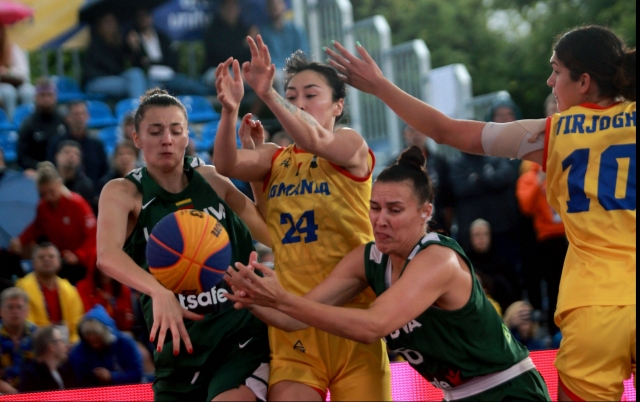 Jocurile Europene 2023: Echipa feminină de baschet 3x3 a României a încheiat competiția pe locul al patrulea