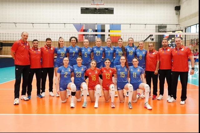 Volei feminin: România a învins Cehia, în deplasare, în Golden League