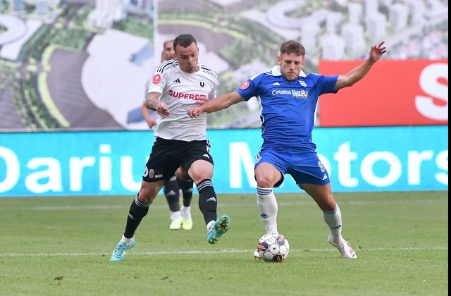 Superliga: FCU Craiova – U Cluj 3-4, în meciul de debut al etapei a treia