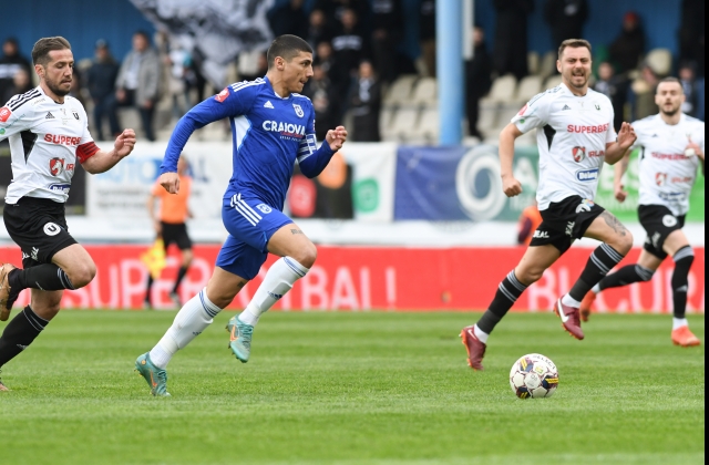 Superliga: FCU Craiova s-a impus în deplasare, la Botoșani, cu 1-0, în etapa a patra