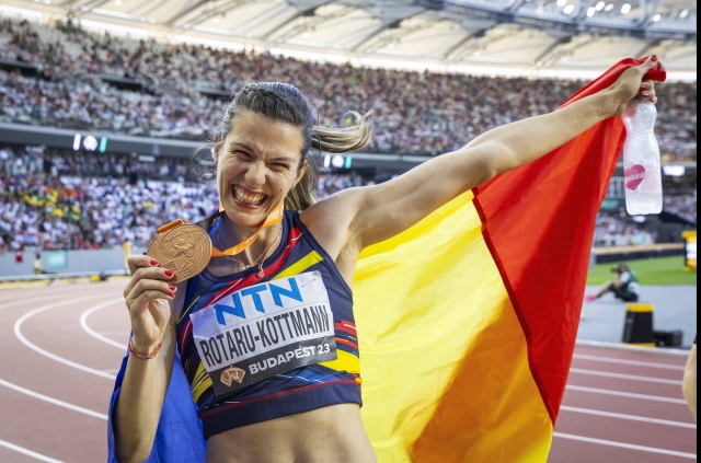 Atletism: Alina Rotaru-Kottmann, medaliată cu bronz în proba de lungime la Mondiale