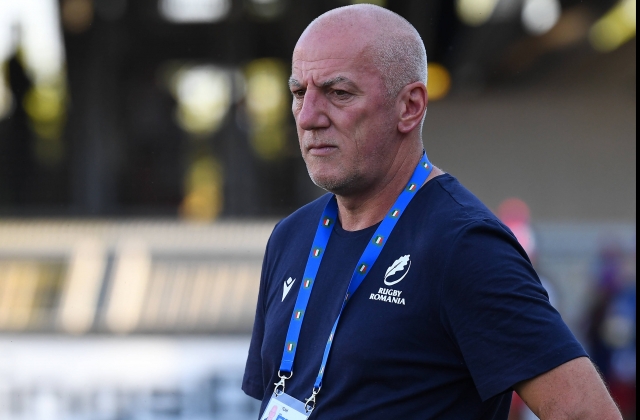 Rugby: Eugen Apjok a stabilit echipa României pentru meciul cu Irlanda de la Cupa Mondială