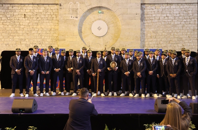 România la CM de Rugby din Franţa: Stejarii au participat la Ceremonia de Bun Venit