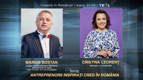Antreprenorii inspiraţi cred în România