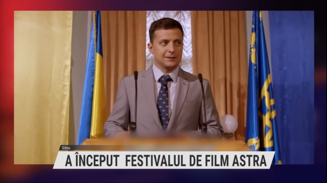 „Întâlnindu-l pe Zelenski”, la Festivalul de Film Astra din Sibiu | VIDEO