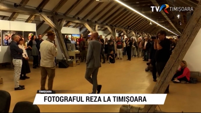 Fotograful de război Reza Deghati expune la Timișoara | VIDEO