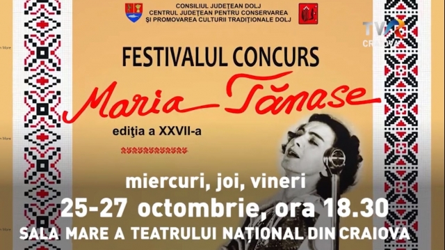 Festivalul Național “Maria Tănase”, la Craiova | VIDEO